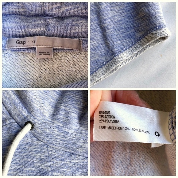 Gap Funnel Neck Terry Sweatshirt - Picture 6 of 7